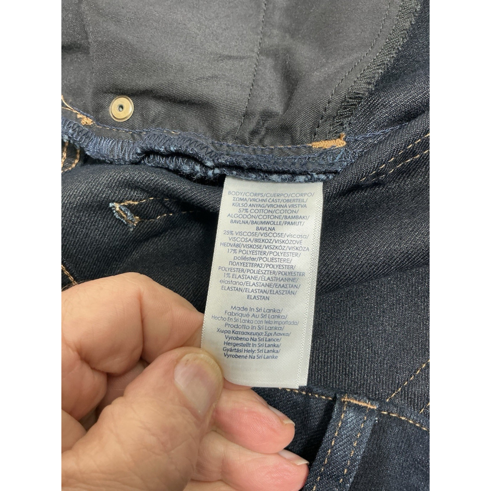 Womans Chaps Blue Denim Stretch Jeans 18W - Picture 4 of 9